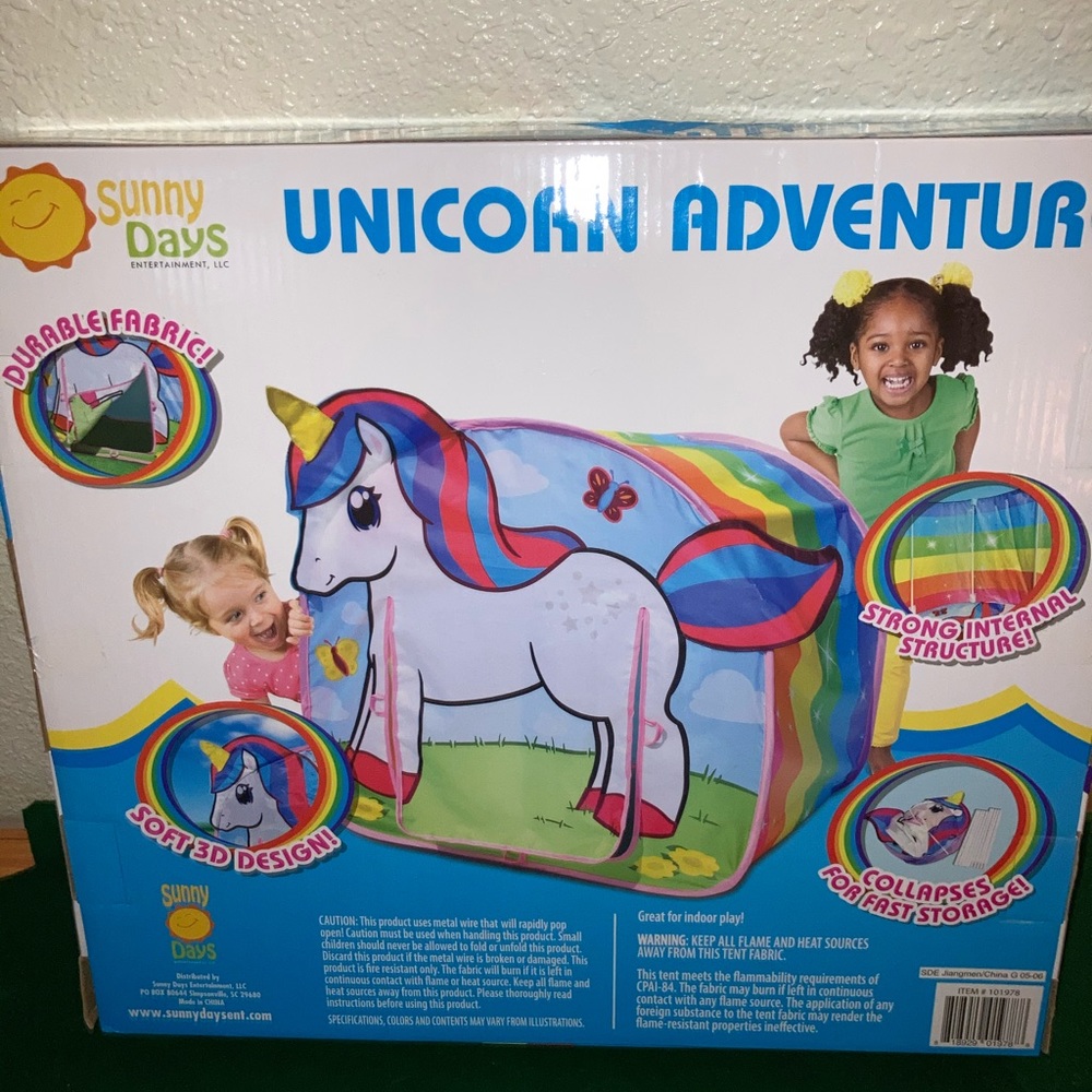 Unicorn Play Tent